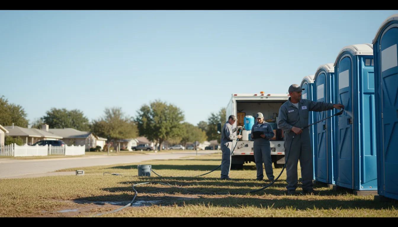 Long-Term Portable Toilet Rental in Duncan, SC near me